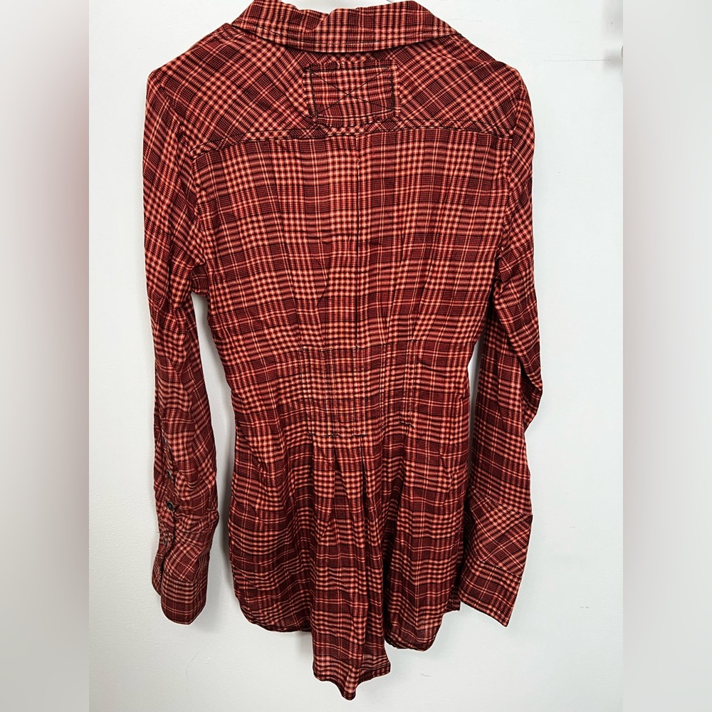 We The Free - Red Plaid Shirt - Picture 2 of 5